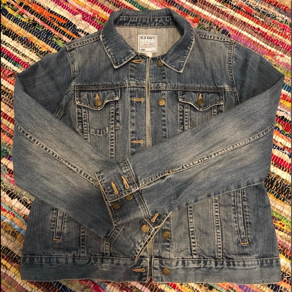 Old Navy Jackets & Blazers - OLD NAVY VINTAGE STYLE JEAN JACKET!